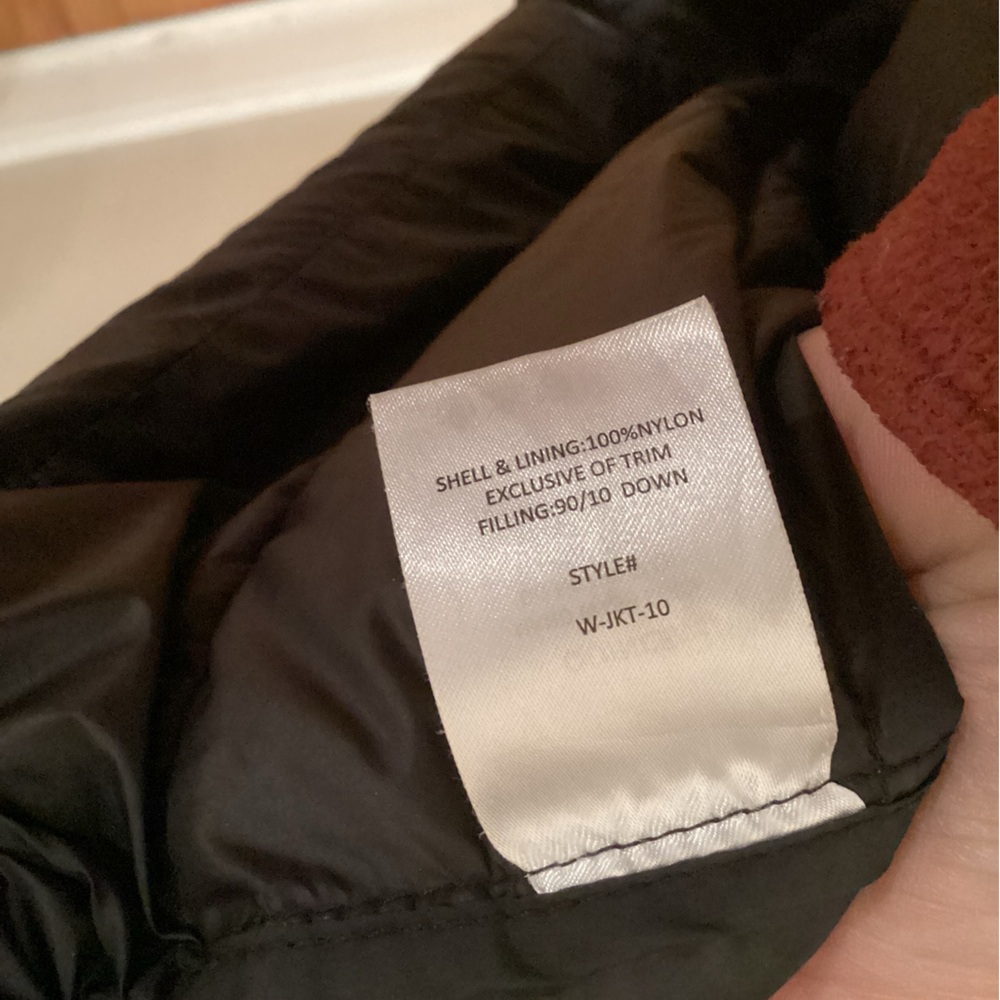 QUINCE SIZE S BLACK LIGHTWEIGHT DOWN PUFFER JACKET - Picture 8 of 10